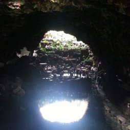 Inside the caves, Los Jameos del Agua